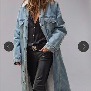 R13 White Shearling Interior